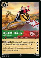 Queen of Hearts - Haughty Monarch - 105/204 - Super Rare - Cold Foil