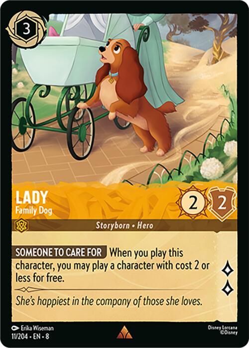 Lady - Family Dog - 11/204 - Rare