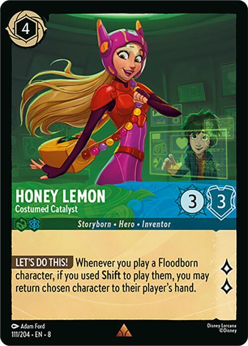 Honey Lemon - Costumed Catalyst - 111/204 - Rare