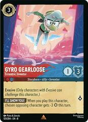 Gyro Gearloose - Eccentric Inventor - 123/204 - Rare - Cold Foil