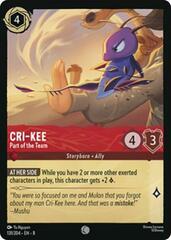 Cri-Kee - Part of the Team - 131/204 - Common - Cold Foil