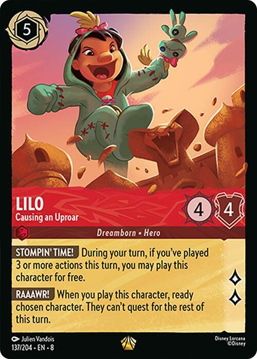 Lilo - Causing an Uproar - 137/204 - Legendary