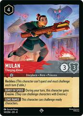 Mulan - Charging Ahead - 141/204 - Super Rare - Cold Foil