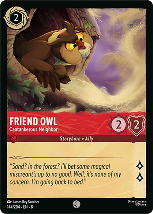 Friend Owl - Cantankerous Neighbor - 144/204 - Common