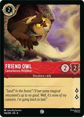 Friend Owl - Cantankerous Neighbor - 144/204 - Common - Cold Foil