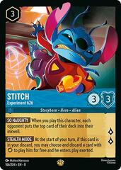 Stitch - Experiment 626 - 166/204 - Legendary