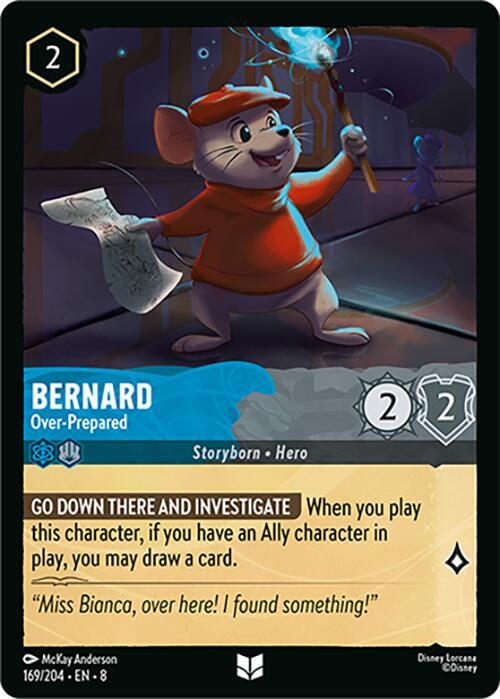 Bernard - Over Prepared - 169/204 - Uncommon