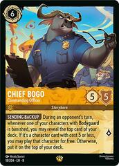 Chief Bogo- Commanding Officer - 18/204 - Legendary