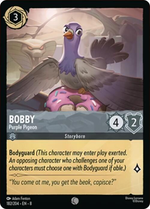 Bobby - Purple Pigeon - 182/204 - Common