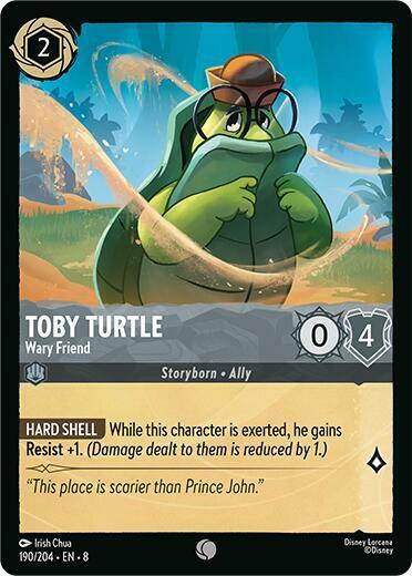 Toby Turtle - Wary Friend - 190/204 - Common