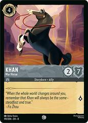 Khan - War Horse - 193/204 - Common - Cold Foil