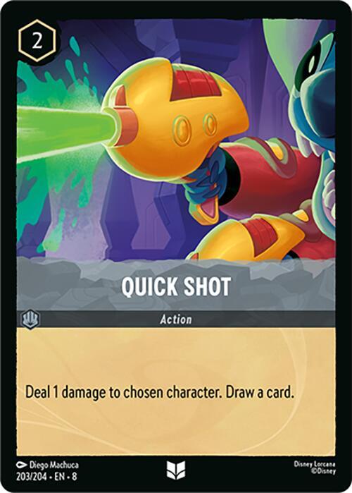 Quick Shot - 203/204 - Uncommon - Cold Foil