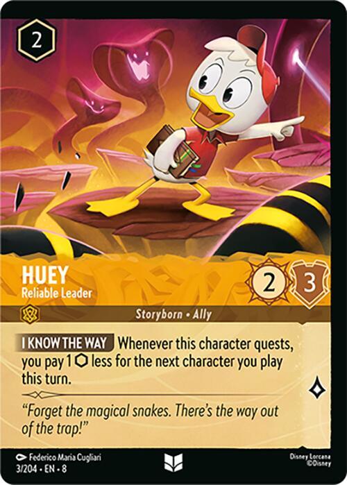 Huey - Reliable Leader - 3/204 - Uncommon