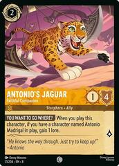 Antonio's Jaguar - Faithful Companion - 31/204 - Common - Cold Foil