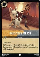 She's Your Person - 40/240 - Uncommon - Cold Foil