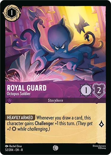 Royal Guard - Octopus Soldier - 52/204 - Common