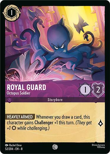 Royal Guard - Octopus Soldier - 52/204 - Common