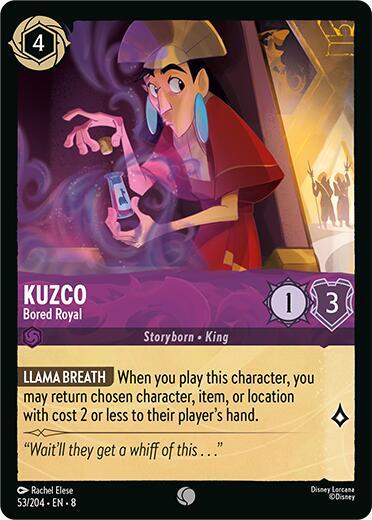 Kuzco - Bored Royal - 53/204 - Common