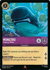 Monstro - Infamous Whale - 64/204 - Rare
