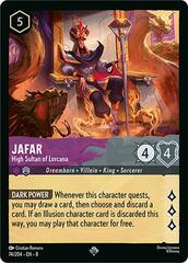 Jafar - High Sultan of Lorcana - 74/204 - Super Rare - Cold Foil