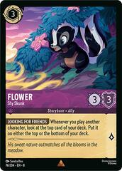 Flower - Shy Skunk - 76/204 - Rare - Cold Foil