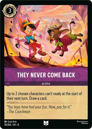 They Never Come Back - 78/204 - Uncommon