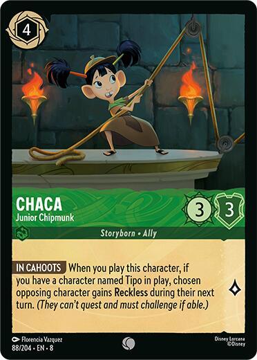 Chaca - Junior Chipmunk - 88/204 - Common
