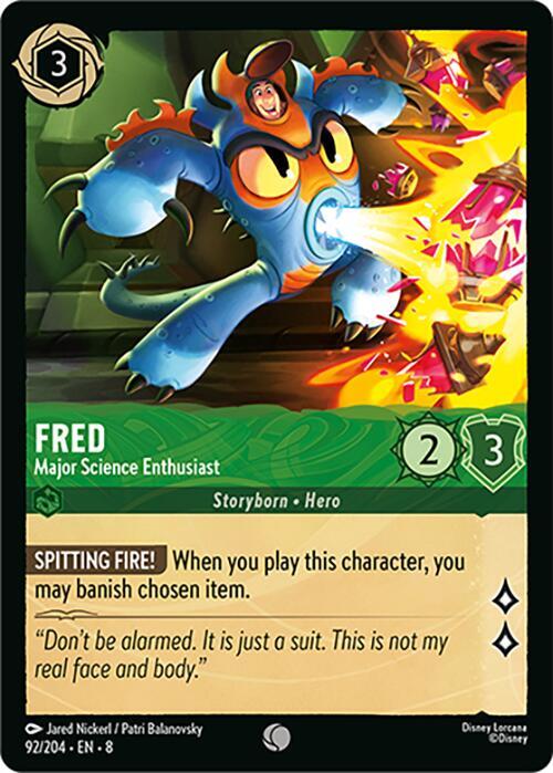 Fred - Major Science Enthusiast - 92/204 - Common