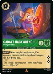 Gadget Hackwrench - Quirky Scientist - 99/204 - Rare