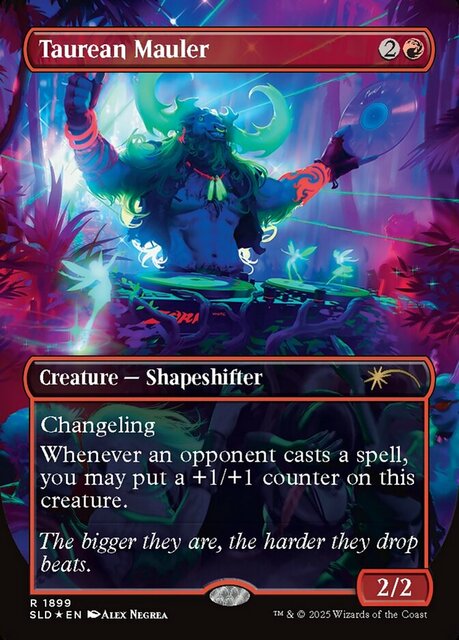 Taurean Mauler - Double Rainbow Foil