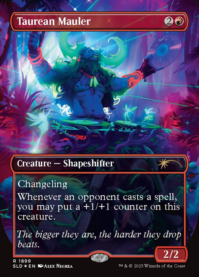 Taurean Mauler - Double Rainbow Foil
