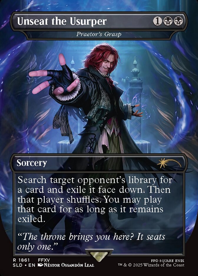 Unseat the Usurper - Praetors Grasp - Rainbow Foil