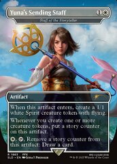 Yunas Sending Staff - Staff of the Storyteller - Foil