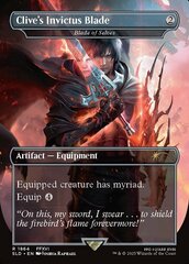 Clive's Invictus Blade - Blade of Selten - Rainbow Foil