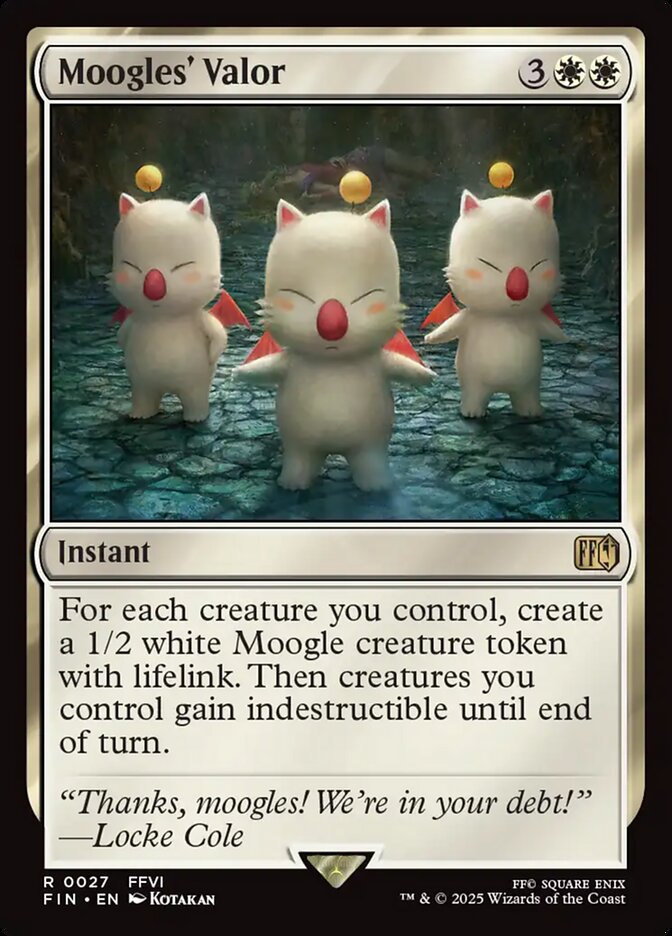Moogles Valor