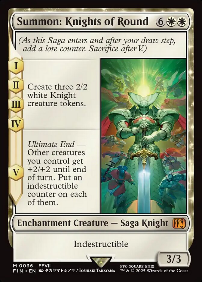Summon: Knights of Round - Foil