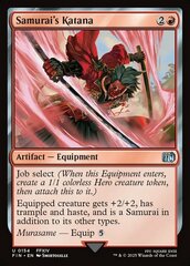 Samurai's Katana - Foil