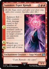Summon: Esper Ramuh - Foil