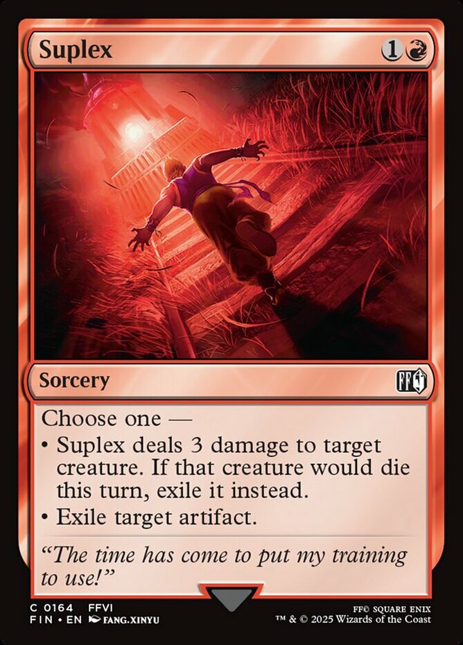 4x Suplex MTG Final Fantasy NM Magic Regular | eBay