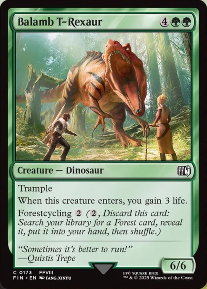 Balamb T-Rexaur - Foil
