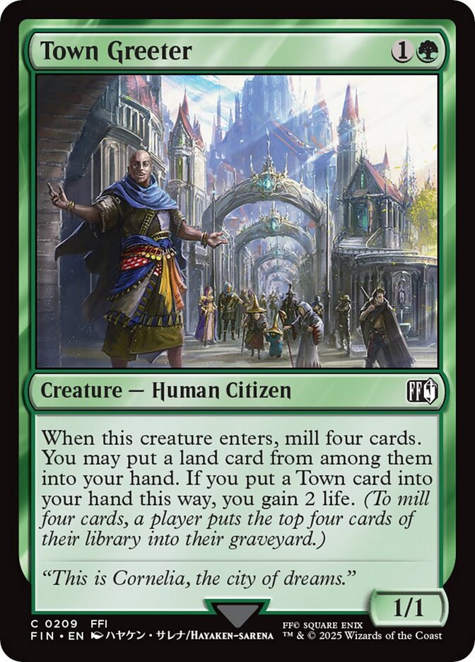 Town Greeter - Foil