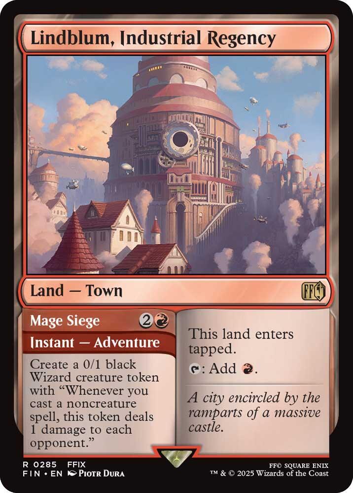 Lindblum, Industrial Regency // Mage Siege - Foil