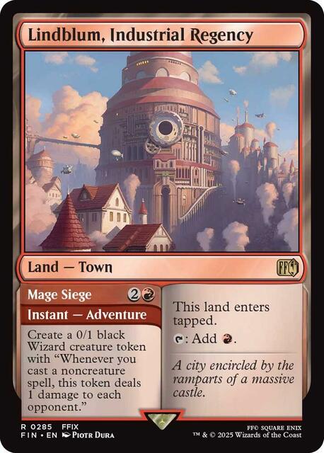 Lindblum, Industrial Regency // Mage Siege - Foil