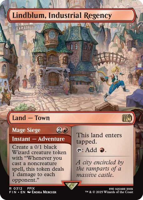 Lindblum, Industrial Regency // Mage Siege - Borderless