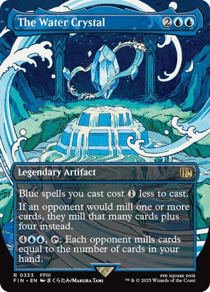 The Water Crystal - Foil - Borderless