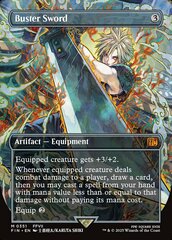 Buster Sword - Foil - Borderless