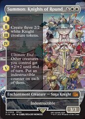 Summon: Knights of Round - Foil - Borderless