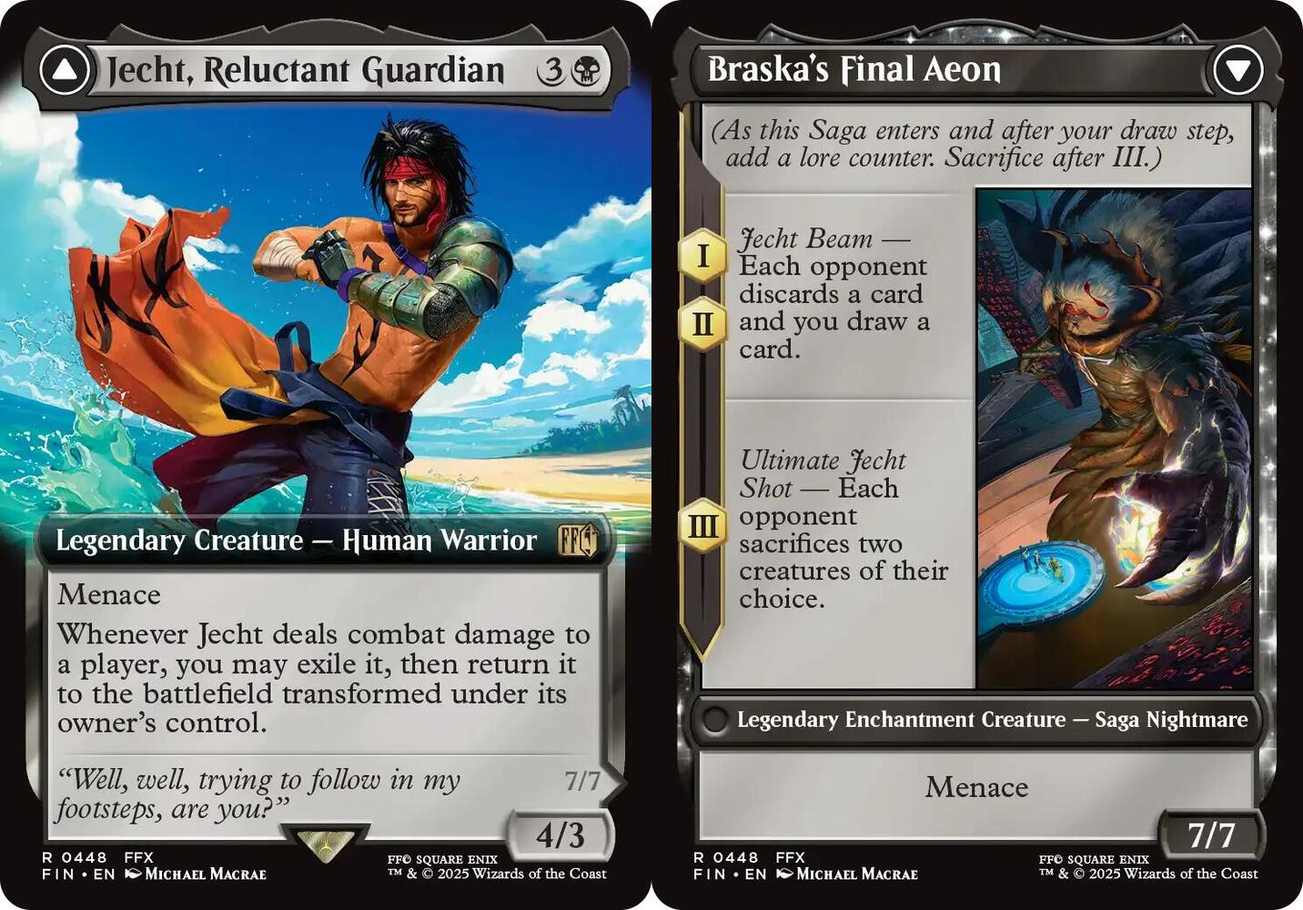 Jecht, Reluctant Guardian // Braskas Final Aeon - Extended Art