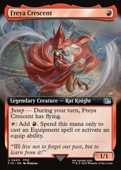 Freya Crescent - Foil - Extended Art