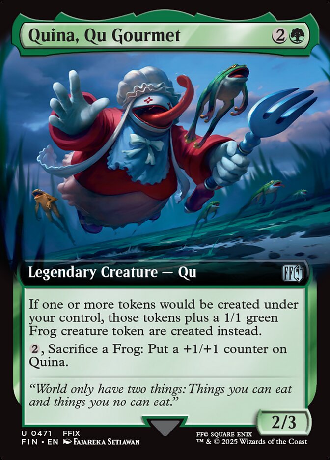 Quina, Qu Gourmet - Foil - Extended Art
